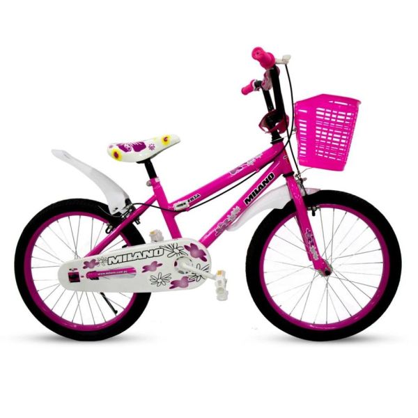 Tupi S A Bicicleta Milano Aro Bmx P Nena Fiorenza Fucsia