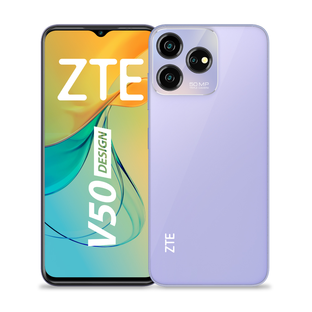 CELULAR ZTE BLADE V50 DESIGN PURPLE 16GB (6+10) RAM / 256GB DUAL SIM